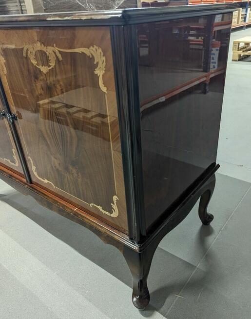 KOMODA (BUFET) LUDWIKOWSKA ORZECH DREWNIANA STYLOWA