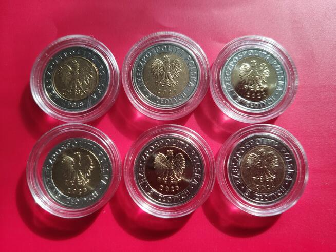 5zł-8 monet okolicznościowych z serii Odkryj Polskę 2018-25r