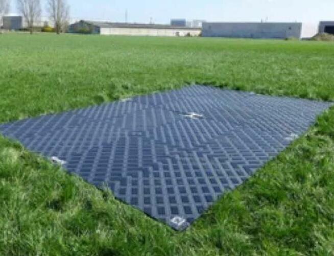 Podkłady maty ochronne pod stopy koparki dźwigu żurawia HDS