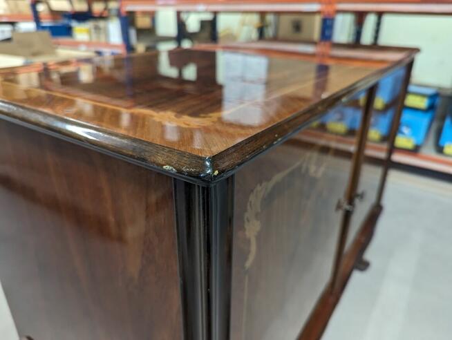 KOMODA (BUFET) LUDWIKOWSKA ORZECH DREWNIANA STYLOWA