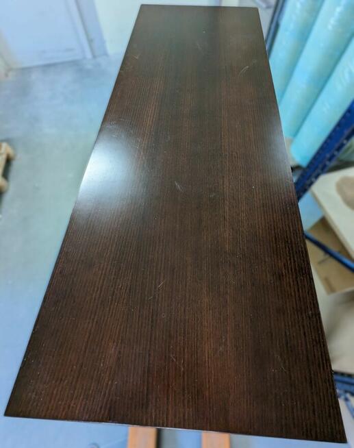 KREDENS KLOSE DUO z oświetleniem Drewniany Buk Kolonialny