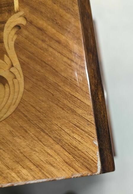 KOMODA (BUFET) LUDWIKOWSKA ORZECH DREWNIANA STYLOWA