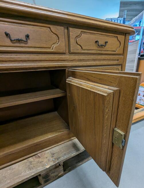 KOMODA DĘBOWA SWARZĘDZ Dąb Jasny Wiślinka Gdańsk