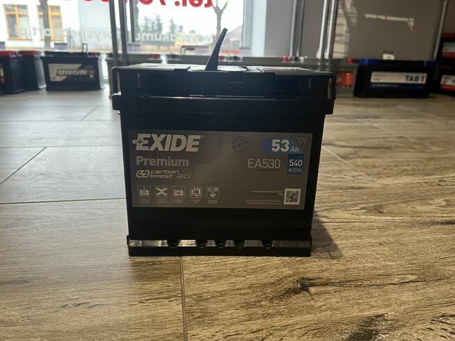 Akumulator Exide Premium 53Ah 540A PRAWY PLUS