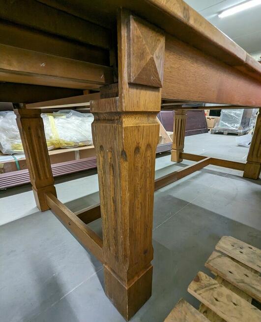 STÓŁ DĘBOWY (ława) SWARZĘDZ ROZKŁADANY DĄB JASNY Gdańsk