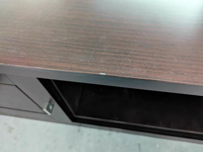 KOMODA TV KLOSE DUO z oświetleniem Szafka RTV Buk Kolonialny