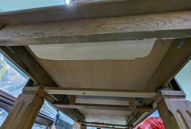 STÓŁ DĘBOWY (ława) SWARZĘDZ ROZKŁADANY DĄB JASNY Gdańsk