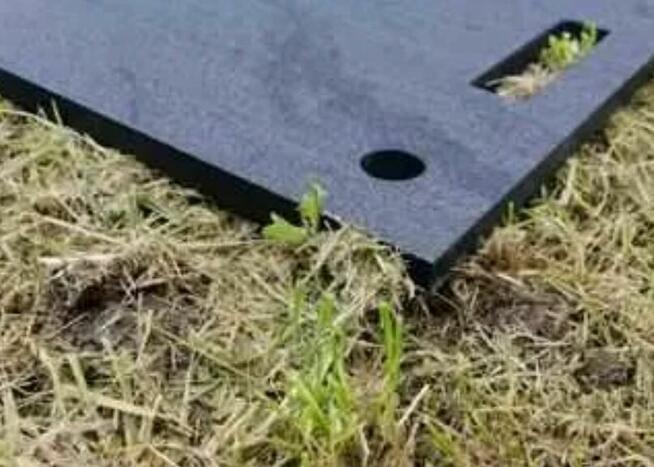 Podkłady maty ochronne pod stopy koparki dźwigu żurawia HDS