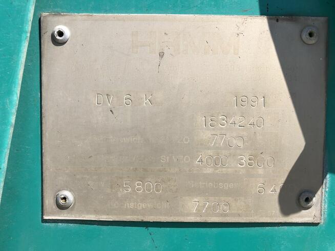 HAMM DV6 K walec drogowy DV6K