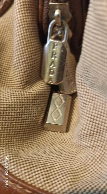 PIEKNA Torebka PRADA MILANO DAL 1913=ORYGINAŁ