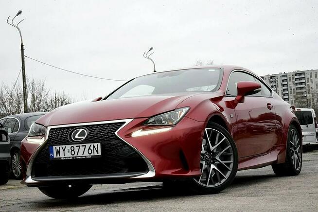 Lexus RC 2.0 245KM F-Sport*Skóra*Automat*Kamera*Keyless*Went.Fotele