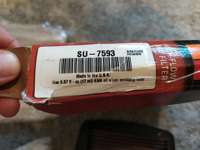 K&N Suzuki GSF, GSX-R 600-1200 (1993-2000)
