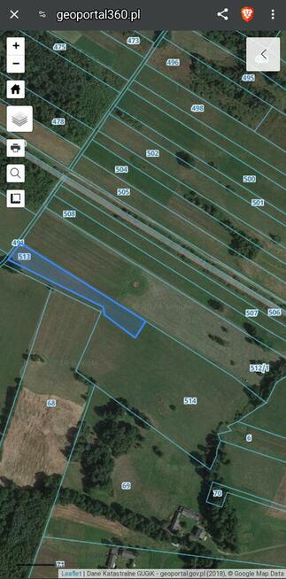 Działka (2.7ha) z potencjałem i w malowniczej okolicy