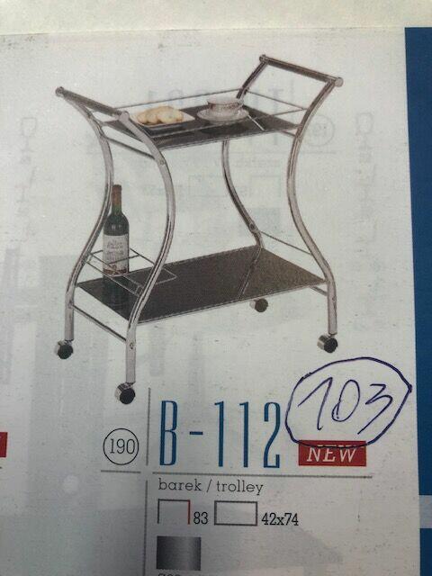Barek, ława na kółkach