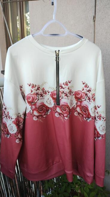 Bluzka z ładnym wzorem - rozmiar 3xXL