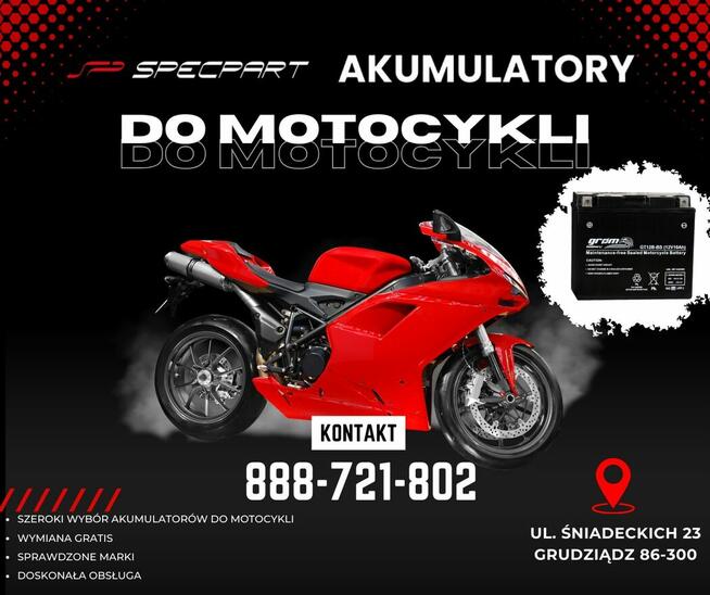 Akumulator Moto 12V 8Ah 120A EXIDE ETX9-BS YTX9-BS