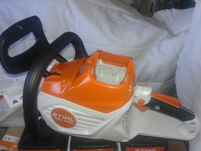 Nowa pilarka akumulatorowa STIHL MSA 200 C pila 3 aku AP