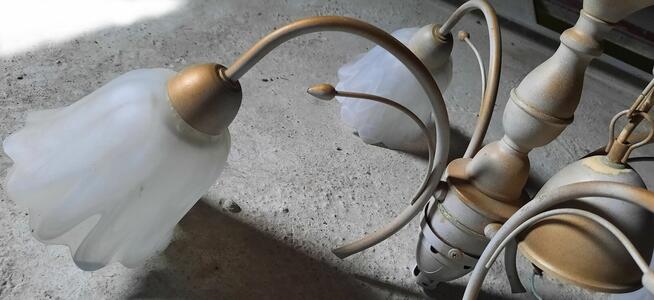 Lampa Wisząca Kwiatki 60cm x 60cm, 54 cm wysoka