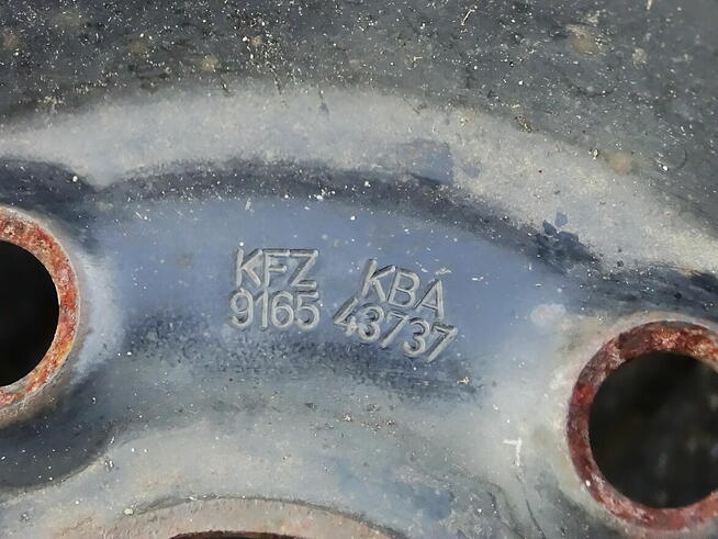 Felgi stalowe 6Jx15H2 ET 47 5x112 osadzenie 57mm x 4 szt.