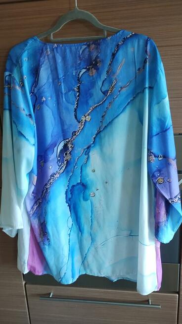 Ładna bluzka damska letnia - rozmiar 3XL