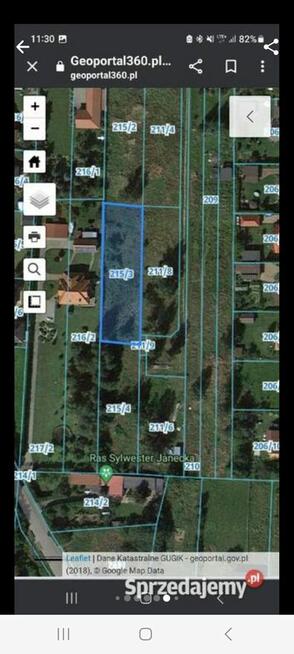 Działka budowlana Łask