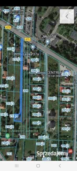 Działka budowlana Łask