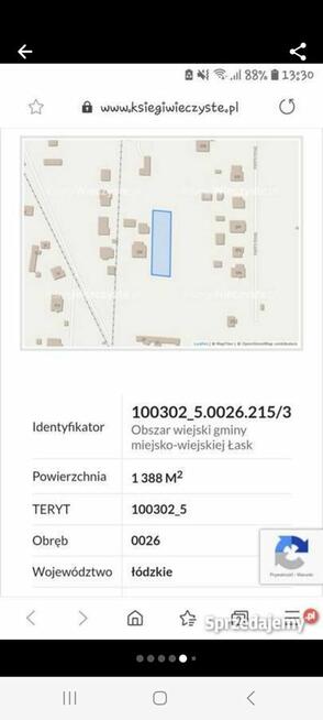 Działka budowlana Łask