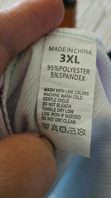 Ładna bluzka damska letnia - rozmiar 3XL