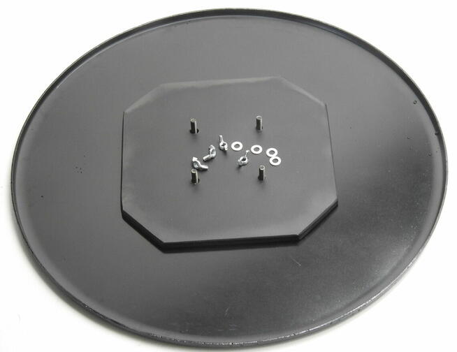 Dysk zacierający 40 cm/3mm z wyoblonym rantem