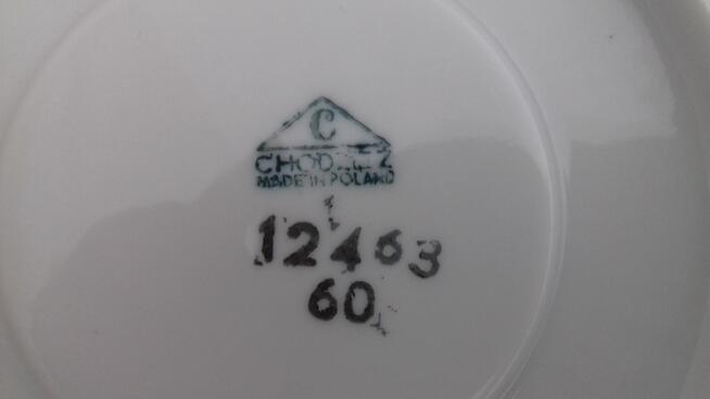 Serwis kawowy „Roman” z Chodzieży (filiżanki i spodki)