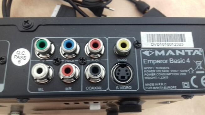 Odtwarzacz DVD Manta Emperor Basic 4, do sprzedania