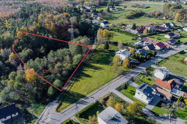 DZIAŁKA BUDOWLANA PRZY ASFALCIE OBJĘTA MPZP.