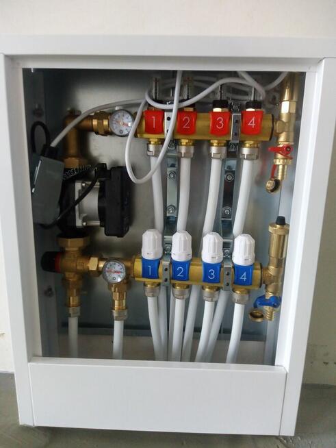 Ogrzewanie podłogowe frezowane