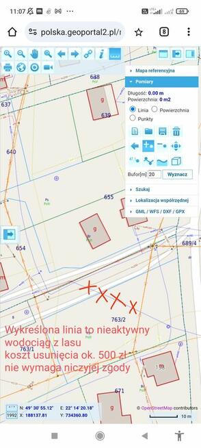 Działka budowlana z garażem i altaną