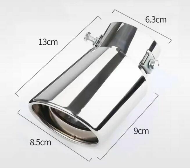 Uniwersalna końcówka tłumika samochodowego