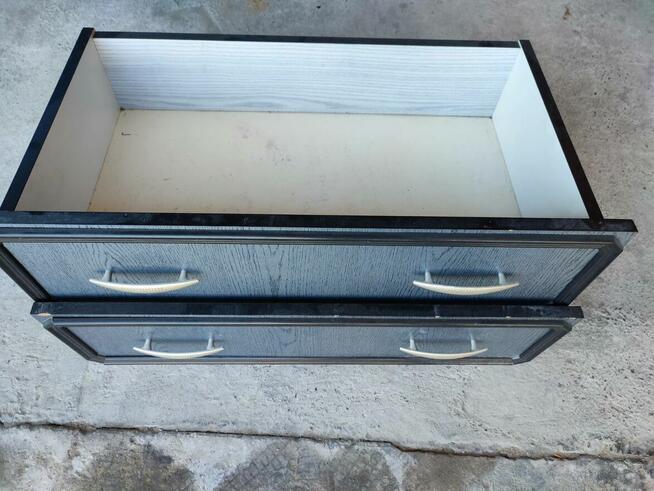 Meblościanka używana, popielata, cały komplet, okolice Miech