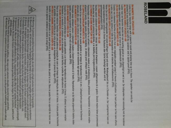 Słuchawki bluetooth i głośnik podwójny