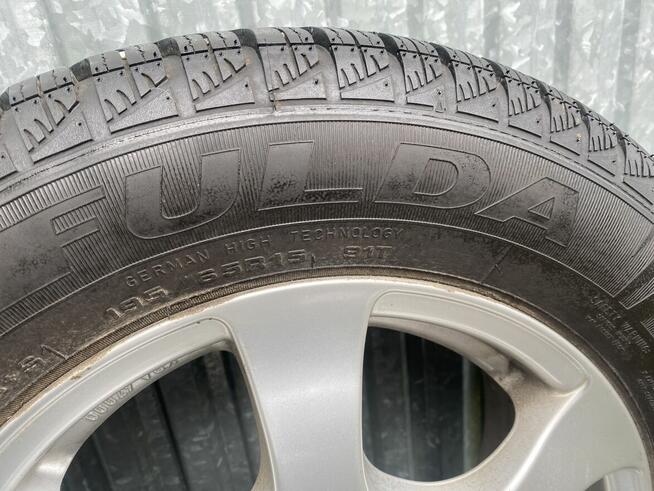 Koła od Audi 15 rozstaw 5x112 z nowymi oponami M+S