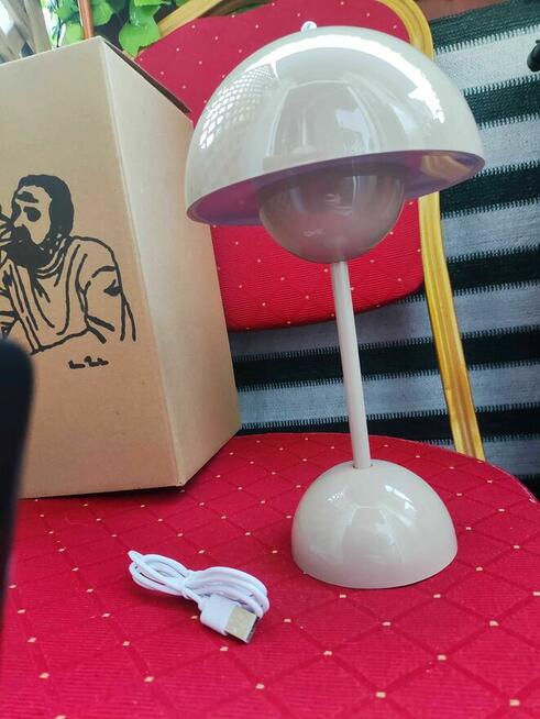 Lampa Stołowa Nocna LED Lampka O·Lankeji na Dotyk biurkowa