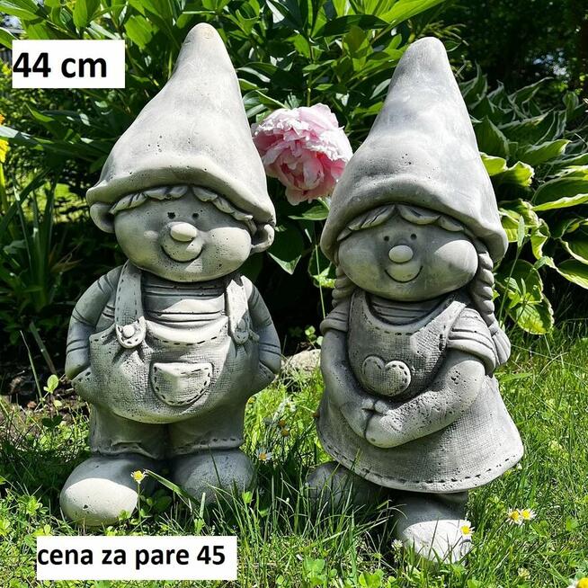 Doniczki ozdobne donica głowa skrzat krasnal dekoracja ogród