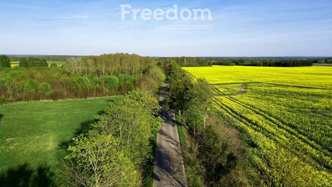 Duża działka z WZ oraz linią brzegową jeziora