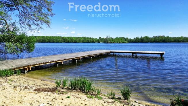 duża działka nad jeziorem z warunkami zabudowy