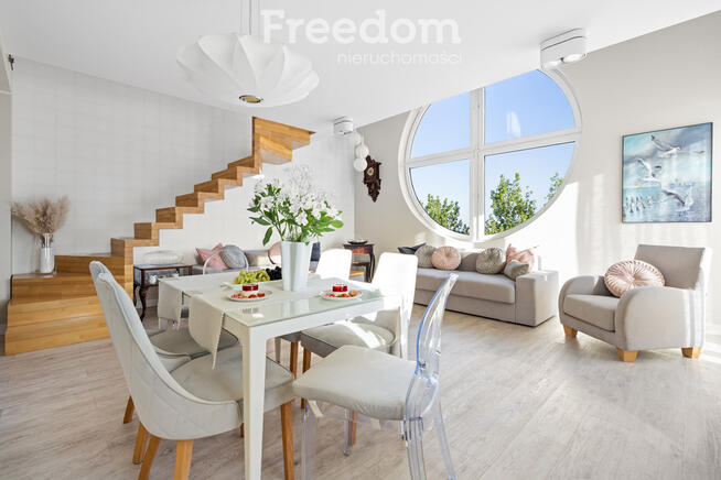 Apartament z widokiem na las i zatokę, 2 balkony