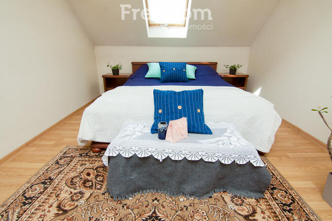 Dom w Chełmie z poddaszem użytkowym, działka 24a.