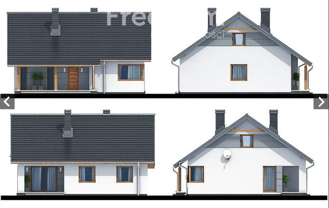 Dom jednorodzinny - stan surowy zamkniety