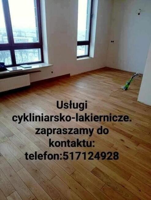 Usługi cykliniarsko-lakiernicze
