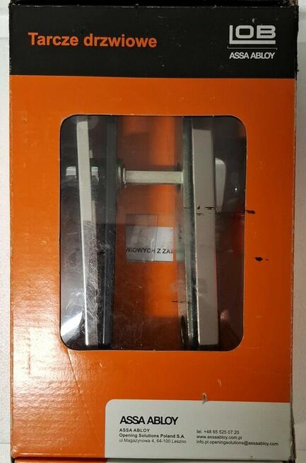 GAŁKO KLAMKA MR01 CHROM LOB ASSA ABLOY ATESTOWANA