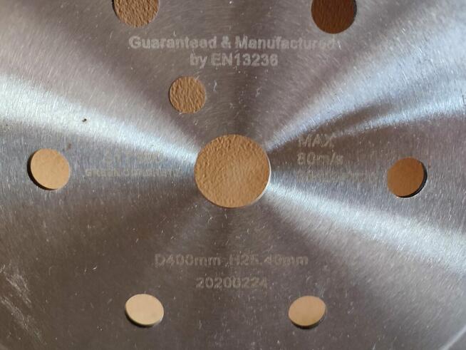 Tarcza diamentowa TREX BETON 400 mm Piła Przecinarka 13mm se