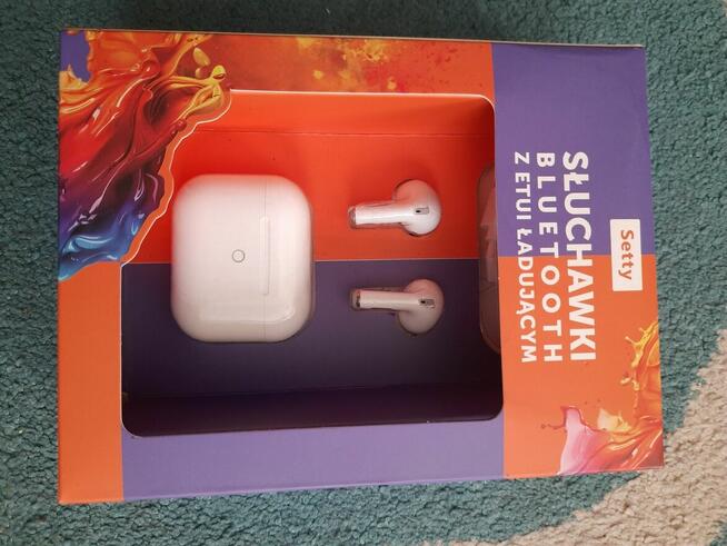 Słuchawki bluetooth i głośnik podwójny