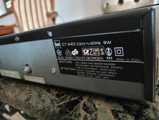 Tuner DUAL CT 440 Hi Fi Radio Vintage